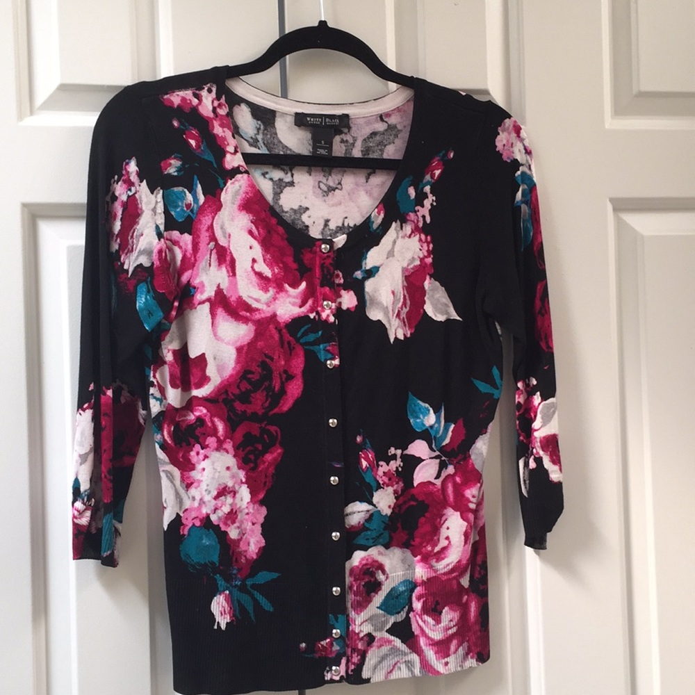 Floral cardigan